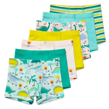 Nolan Boys Organic Cotton Boxer Briefs (7-Pack) - Roarsome