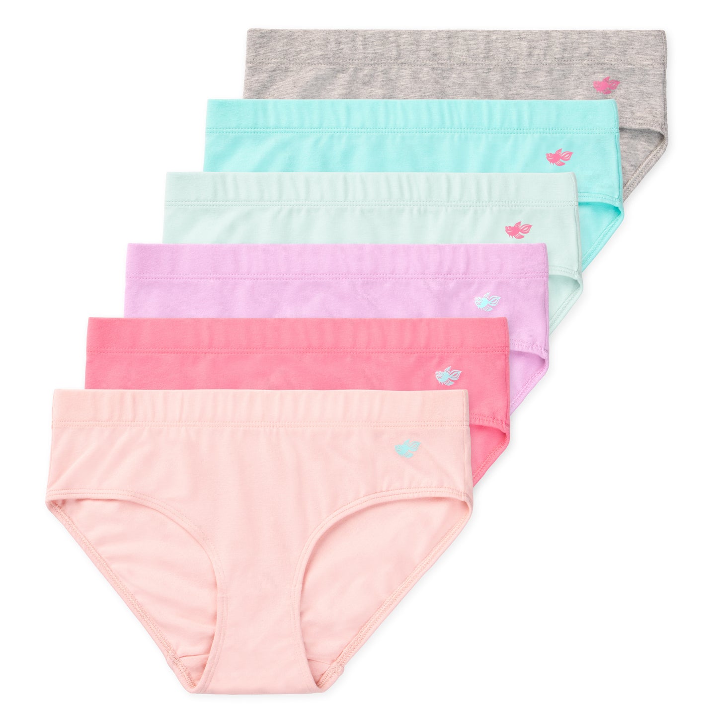 Sophie Tween Girls Briefs (6-Pack) - Fairy Wings