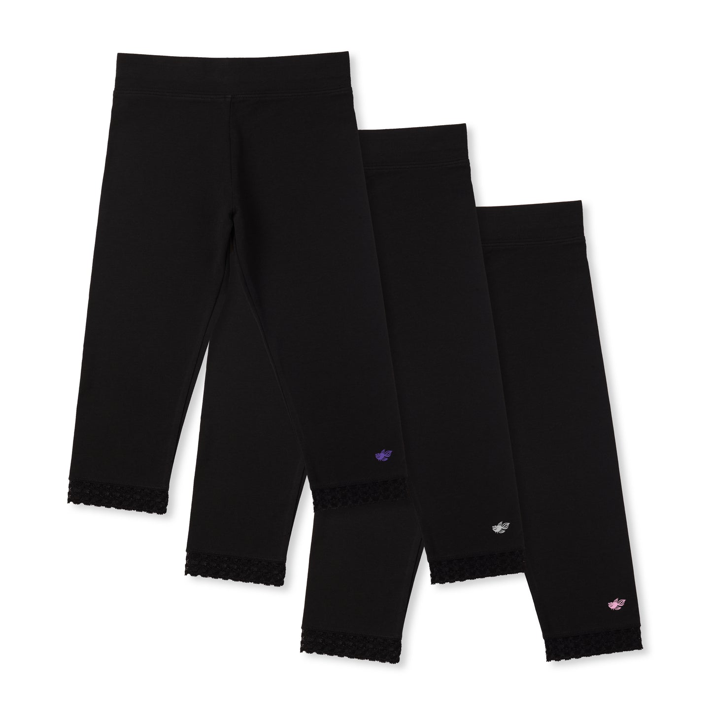 Jada Girls Capri Leggings - Black