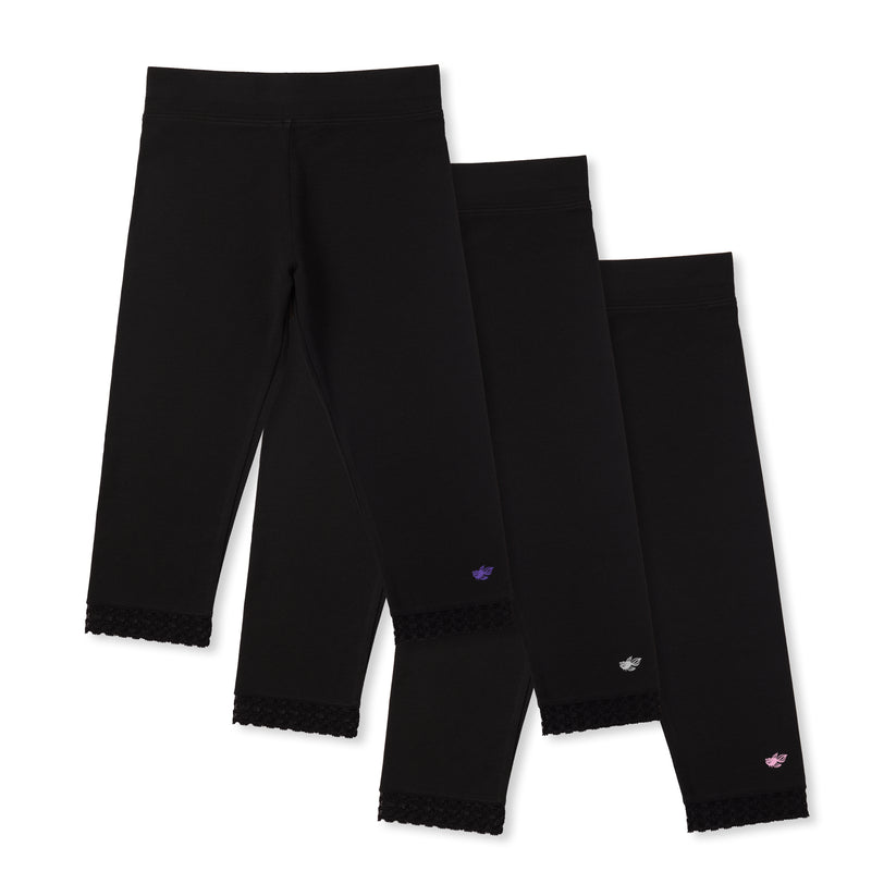 Jada Girls Capri Leggings - Black