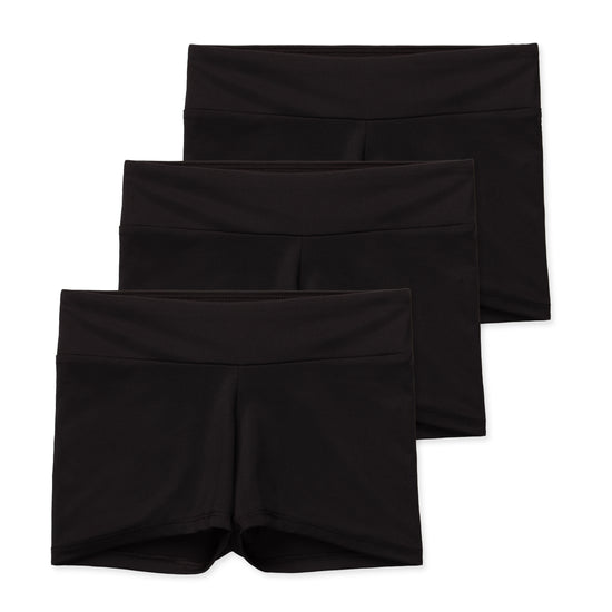 Layla Girls Dance Shorts - Black