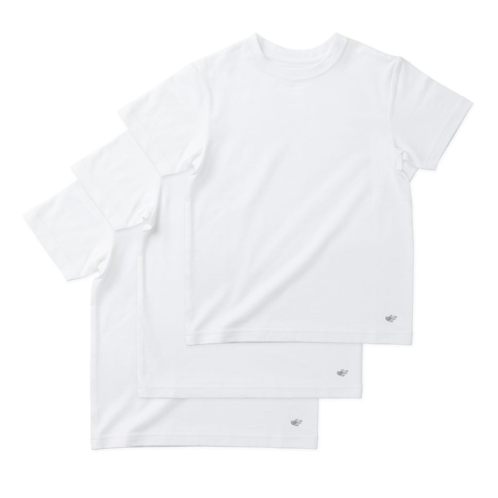 Boys Undershirts - White