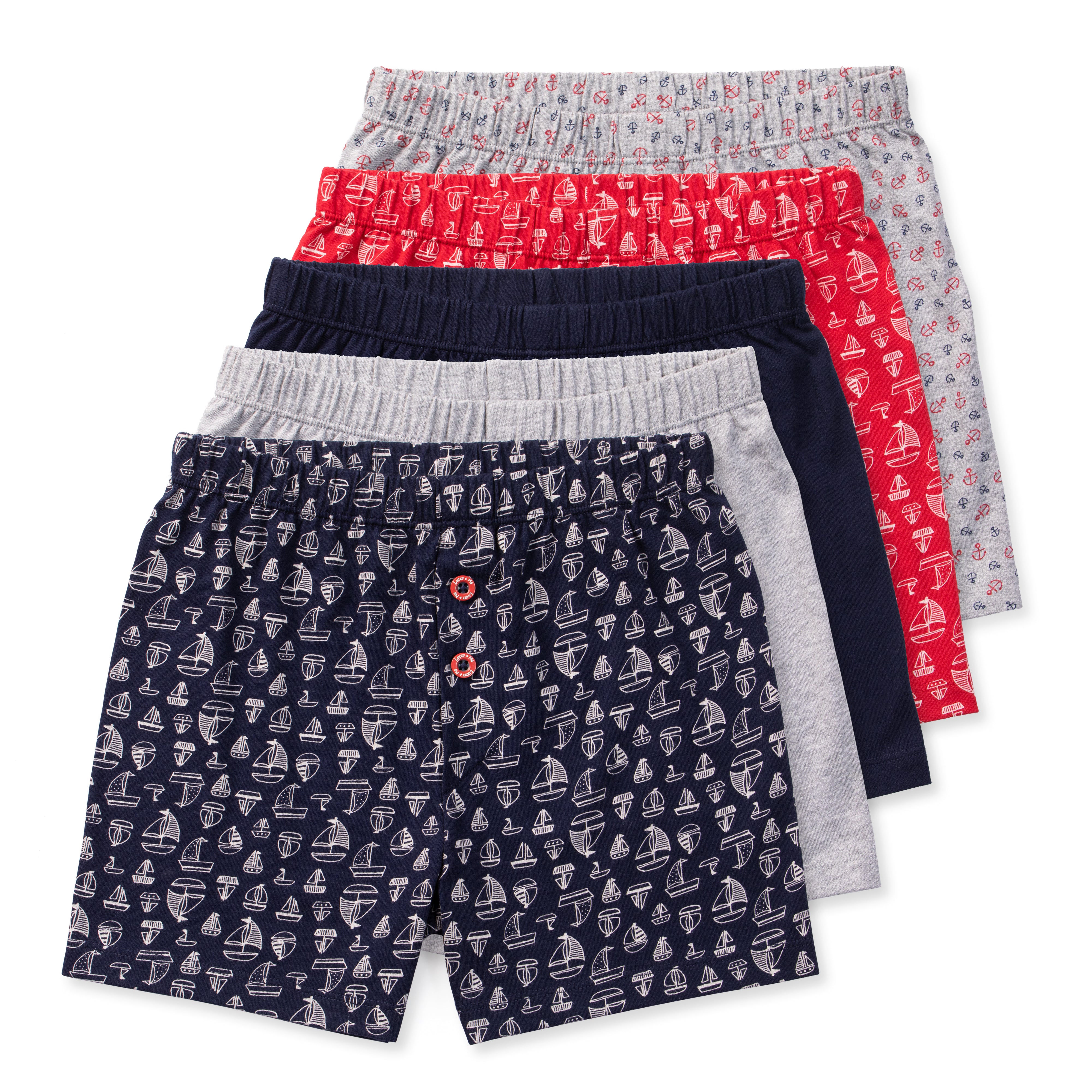 Noah Boys Knit Boxers | Lucky & Me