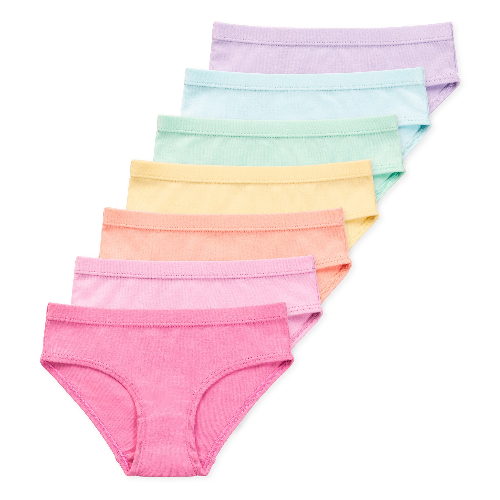 Ryleigh Girls Organic Cotton Bikini Underwear | Lucky & Me